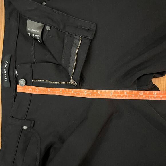 Liverpool Ponte Pant Size 8 29 Black Stretch Skinny 5 Pocket Design - Picture 11 of 15